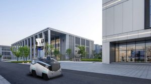 创新科技守护安全，ANBOT-Y安保巡逻机器人闪耀行政办公楼