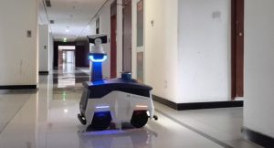 创新科技守护安全，ANBOT-Y安保巡逻机器人闪耀行政办公楼