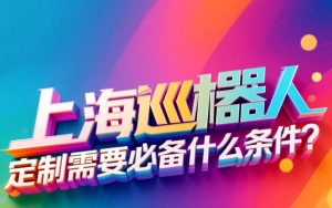 上海巡检机器人定制需要必备什么条件？